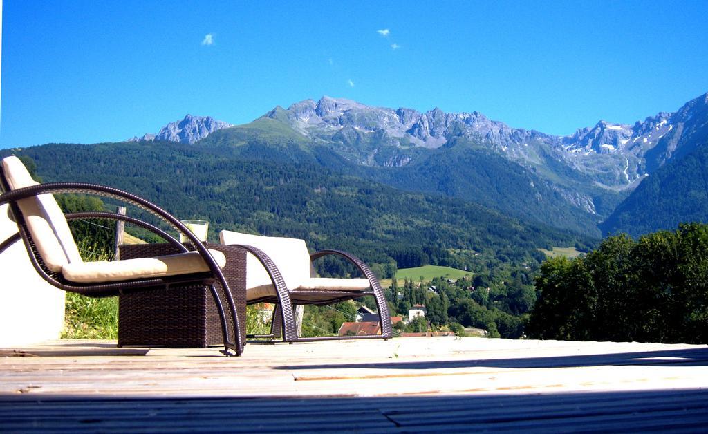 Gite Au Coeur Du Chalet En Belledonne Vers Prapoutel Les 7 Laux Sainte-Agnès Oda fotoğraf